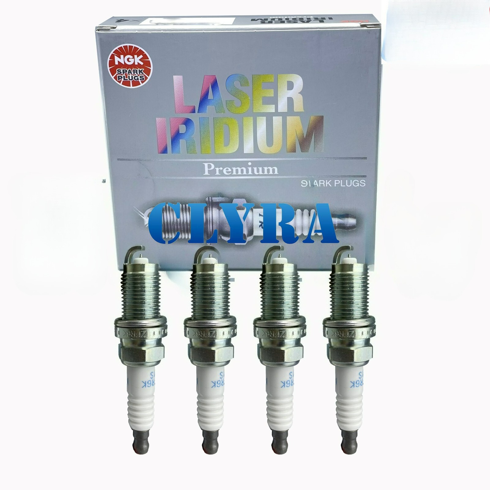 4Pcs NGK LZKAR6AP-11 6643 Platinum Spark Plugs For Nissan Micra March Note Tiida