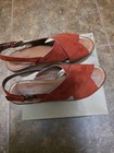 Indigo Rd Women's Sandals 9M Strappy Wedge Platform Slingback Burnt Orange — photo 1