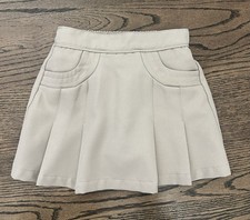 Nautica School Uniform Girls 5T Regular Skort Khaki