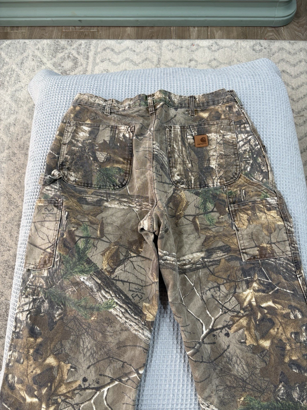 Carhartt Real Tree Camo Pants Made In USA 36x32 Hunting Fishing thumbnail 2