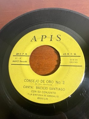 Bacilio Santiago Que Bella Es La Navidad APIS Puerto Rico 45 VG+ RARE
