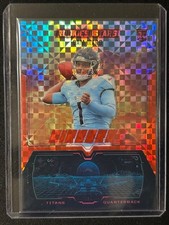 2025 Panini Rookies & Stars Football - Cam Ward #29 Airborne Red Plaid (RC)