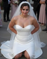 Glamour: Pretty Brides 8x10 Photo 15533 Fine Art Wedding Portrait