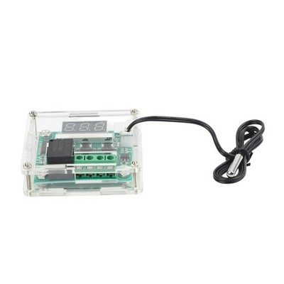 DC 12V Thermostat Temperature Controller Switch Board Red Digital Display & Case