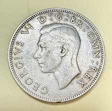 1945 Great Britain Silver Florin &ndash; King George VI