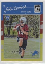 2016 Donruss Optic Rookies Red & Yellow Jake Rudock #118 1u6
