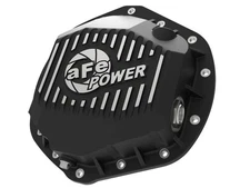 46-71060B aFe POWER Pro Series Rear Differential Cover Black w/ Machined Fins GM