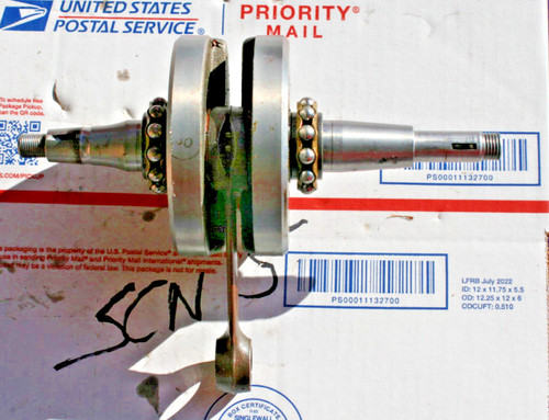 1977 KTM 125 cc   MX OEM  CRANK & ROD