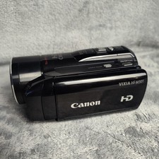 Canon VIXIA HF M301 A HD Camcorder 15x Optical Zoom Black Tested Works Japan