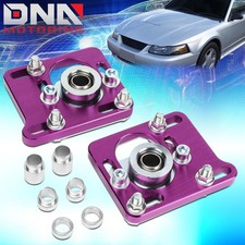 For 94-04 Mustang Purple Front - 2.5 Adjust Camber Caster Plates Alignment Kit