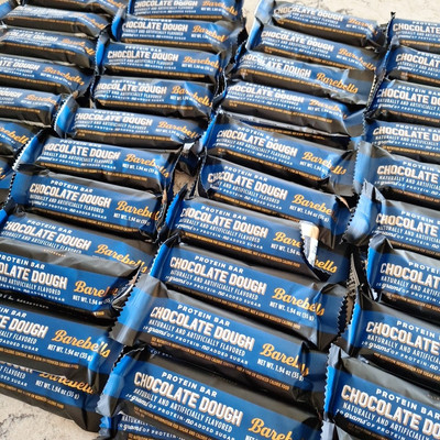 HUGE LOT 80 Barebells Protein Bars Chocolate Dough 11/2025 NOT MELTED 