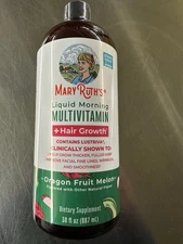 Mary Ruth's Liquid Multivitamin + Lustriva® Hair Growth 30 Oz -EXP 2027