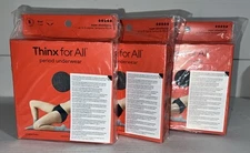 Thinx For All Period Underwear Super Absorbency Brief Gray Size Small Lot 3