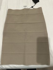 BCBGMaxAzria NWT Taupe Khaki XS Pencil Skirt