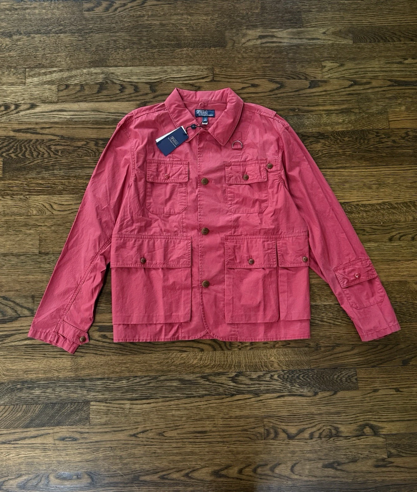 NWT Polo Ralph Lauren Twill Wading Fishing Utility Jacket Men’s Size L MSRP $498
Opens in a new wind