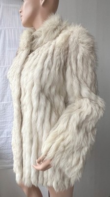 POLARFUCHS moderne Pelzjacke  echtes Fell Gr XL 42 44 46