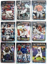 2024 Topps Chrome Refractor You Pick ($1.99–$4.99) - Trout Volpe Votto Verlander