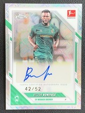 Victor Boniface 2025-26 Topps Chrome Bundesliga ToppsFractor Auto /52 #BA-VBO