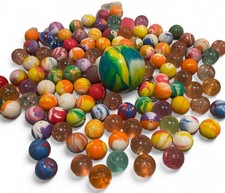 Vintage Bouncy Ball Lot over 100 Balls: Assorted Sizes