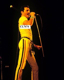 Freddie Mercury of the Group Queen Performs at Byrne Arena East Rutherford Photo