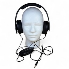 Sennheiser HD-202 Wired Stereo Over Ear Headphones Black 3.5 mm Audio Jack