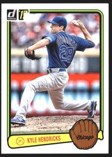 Kyle Hendricks 2017 Donruss #RV-6 Retro Variations 1983 Chicago Cubs