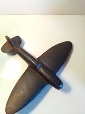 WW 2 Trench Art Metal Model Aircraft Plane Very Heavy