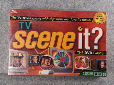 TV Scene it?  DVD Game The TV Trivia Game 2005 Version NEW Family Fun NIght