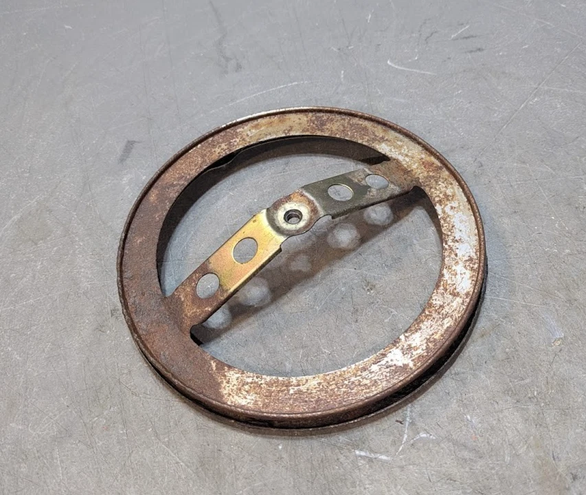 Filtro de caja de aire Honda CR250R CR125R CR500R placa base montaje 1984 1985 Foto 2 de 2