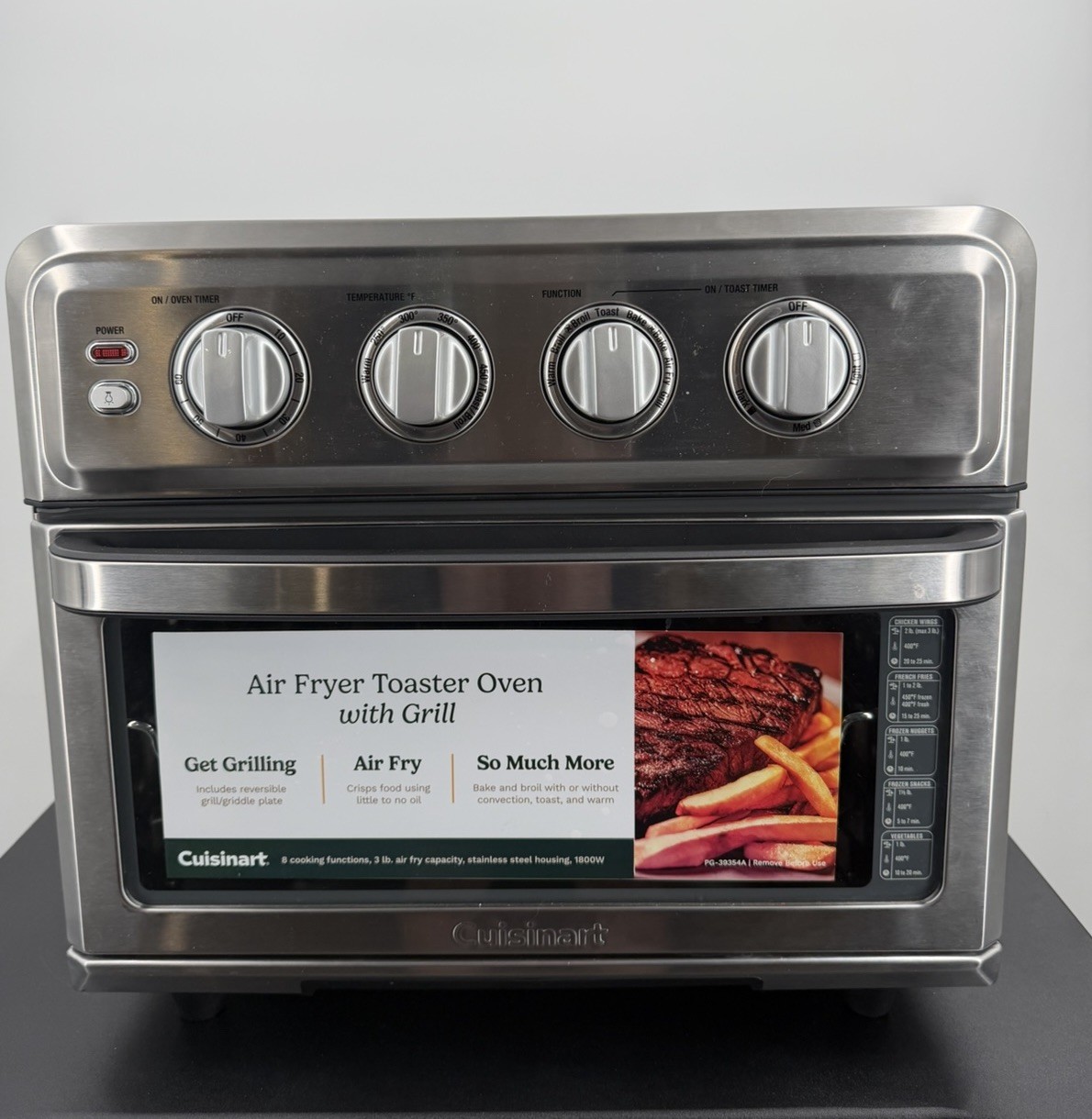 With Grill, Stainless Steel