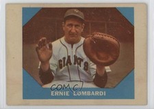 1960 Fleer Baseball Greats Ernie Lombardi #17 HOF 18x4