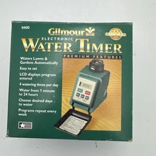 Gilmour Electronic Water Timer Model 9400 Original Box