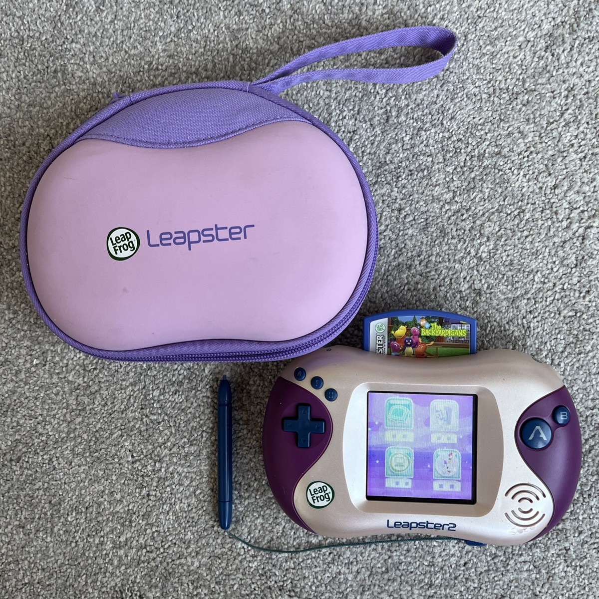 Leapster2 Device Leapster Pink LeapFrog Leapster Pink Purple