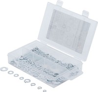 BGS Federringe-/Unterlegscheiben-Sortiment 4-8 Mm Sortimentskasten 120G