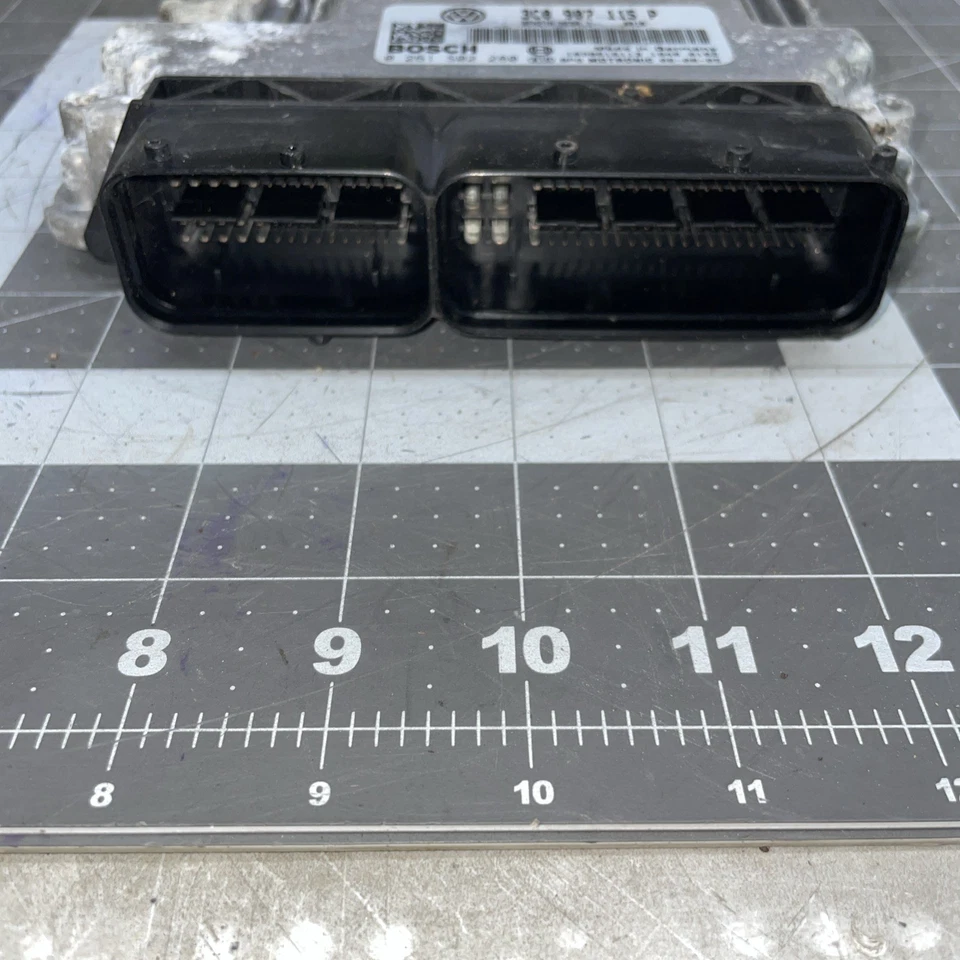 Volkswagen Passat 2006 2010 motor módulo informático ECM ECU 3C0 907 115 P OEM Foto 4 de 4