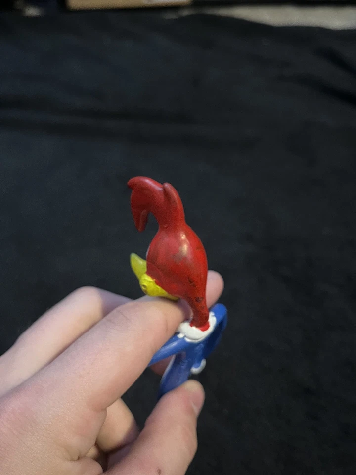 Figura Flexible Flaca Novia Woody de Winnie Woodpecker 1979 RARA 8" de Alto Foto 4 de 4