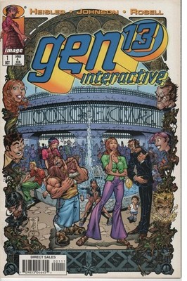 Gen13 Interactive #3 - Image Comics - 1997