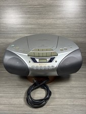 Sony CFD-S250 AM/FM Radio Vintage Boombox CD Player Cassette Recorder w Cord EUC
