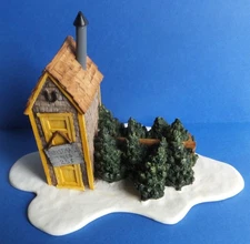 Hudson Pewter Villagers ~ CHRISTMAS TREE SHED ~ BUILDING ACCESSORY  #5931