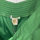 Green Scalloped and Pleated Shorts Woman’s Size Large — photo 3