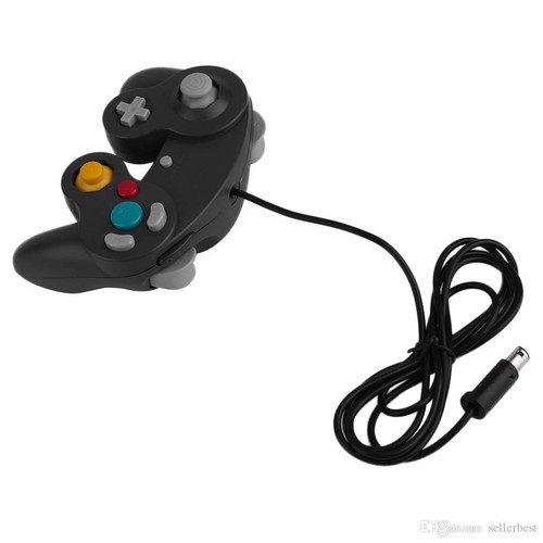 4 X Manette pour Nintendo Wii, Wii U et Gamecube - Noir - Photo 3/11