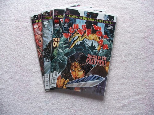 DC Comics Wonder Woman Lot of 10 books. 70-79. Year of the Villain. 2019. - Picture 2 of 12