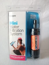 Sawyer Portable MINI Water Filter Filtration System Pouch NEW FACTORY SEALED