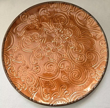 TABLETOPS GALLERY LAGUNA BROWN DINNER PLATE(S...