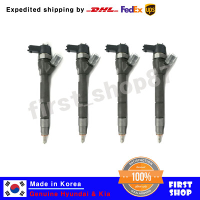 33800 27800 New Bosch VGT CRDI Fuel Diesel Injector Set for Hyundai KIA EU4 2.2L