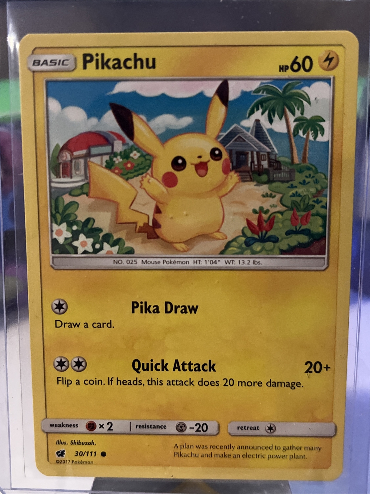 Pokémon TCG Pikachu Crimson Invasion 30/111 Regular Common NM