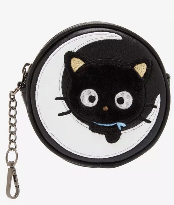 Her Universe Chococat Faux Fur Celestial Glow-In-The-Dark Coin Purse ...