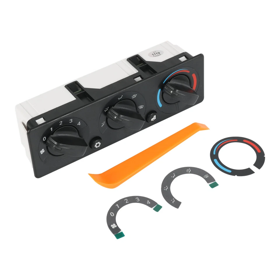 Panel de módulo de control climático de aire acondicionado Q21-6119 para camión Peterbilt Foto 2 de 4