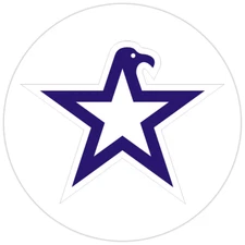 Fireman's Cross Logo Bumper Sticker Military Vinyl Soldier Decal 5"