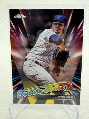 2024 Topps Chrome #FS-8 Justin Steele Future Stars